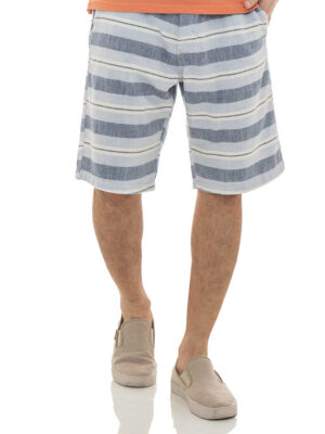 Bermuda Yacht listras mescla marinho