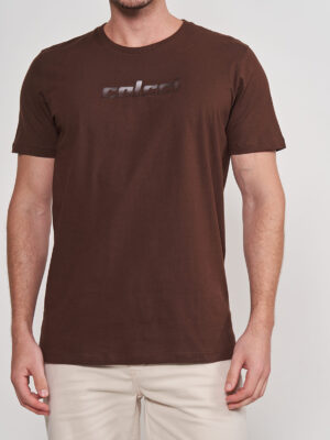 CAMISETA COLCCI MARROM NOBUCK