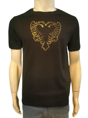 T-SHIRT CAVALERA INDIE FOIL AGUIA BLUR / 02-PRETO