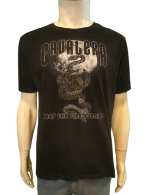 CAMISETA CAVALERA INDIE FIRE BURNING / 2005OFF BLACK /