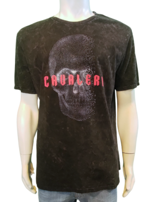 CAMISETA CAVALERA INDIE SKULL SHADOW / 2005OFF BLACK /