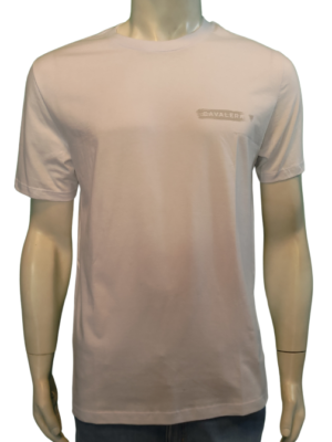 T-SHIRT CAVALERA INDIE BRUSH SIGN / 01-BRANCO