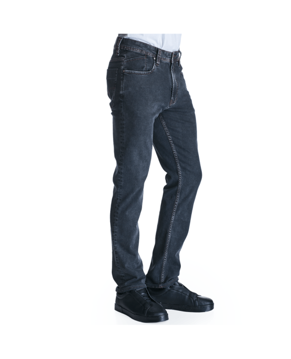 Calça Regular Masculina Convito Jeans Preto