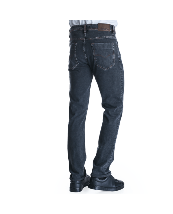 Calça Regular Masculina Convito Jeans Preto - Image 3