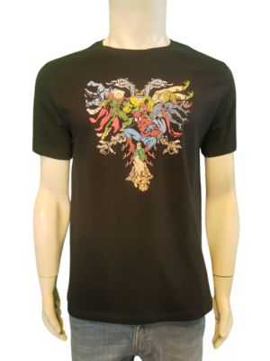 CAMISETA CAVALERA INDIE AGUIA HEROIS / 02PRETO /