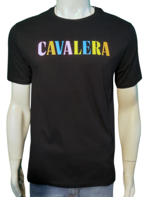 T-SHIRT CAVALERA INDIE LETTER COLOR